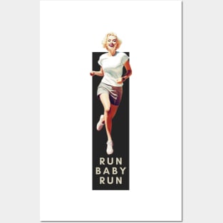 Run Baby Run - Marilyn Monroe Posters and Art